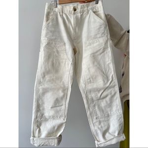 Carhartt WIP Double Knee Pant used/worn in, cuffed, 28W